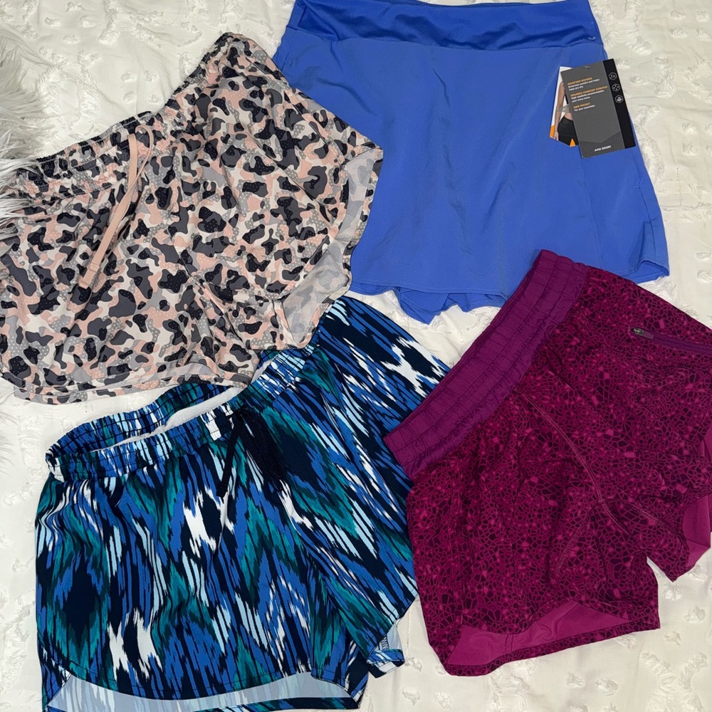 lululemon athletica Women's Athletic Shorts - Blue, Pink, Purple, Multicolor